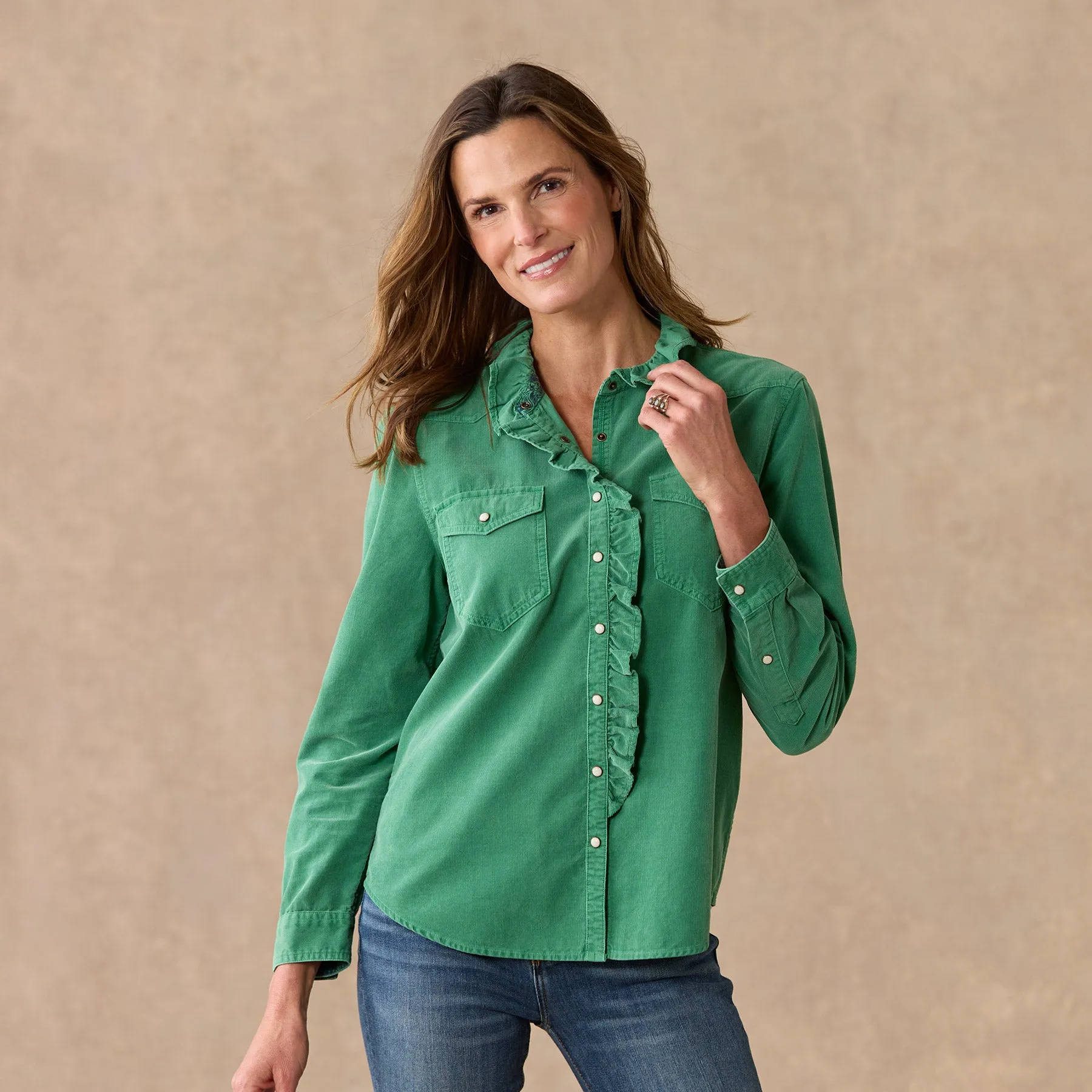 Ombeline Corduroy Shirt