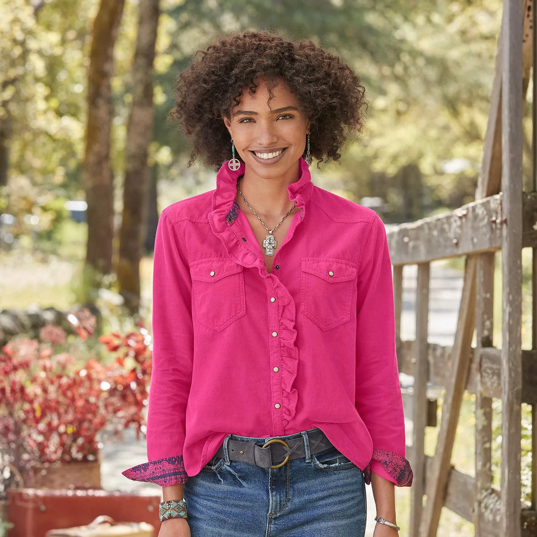Ombeline Corduroy Shirt