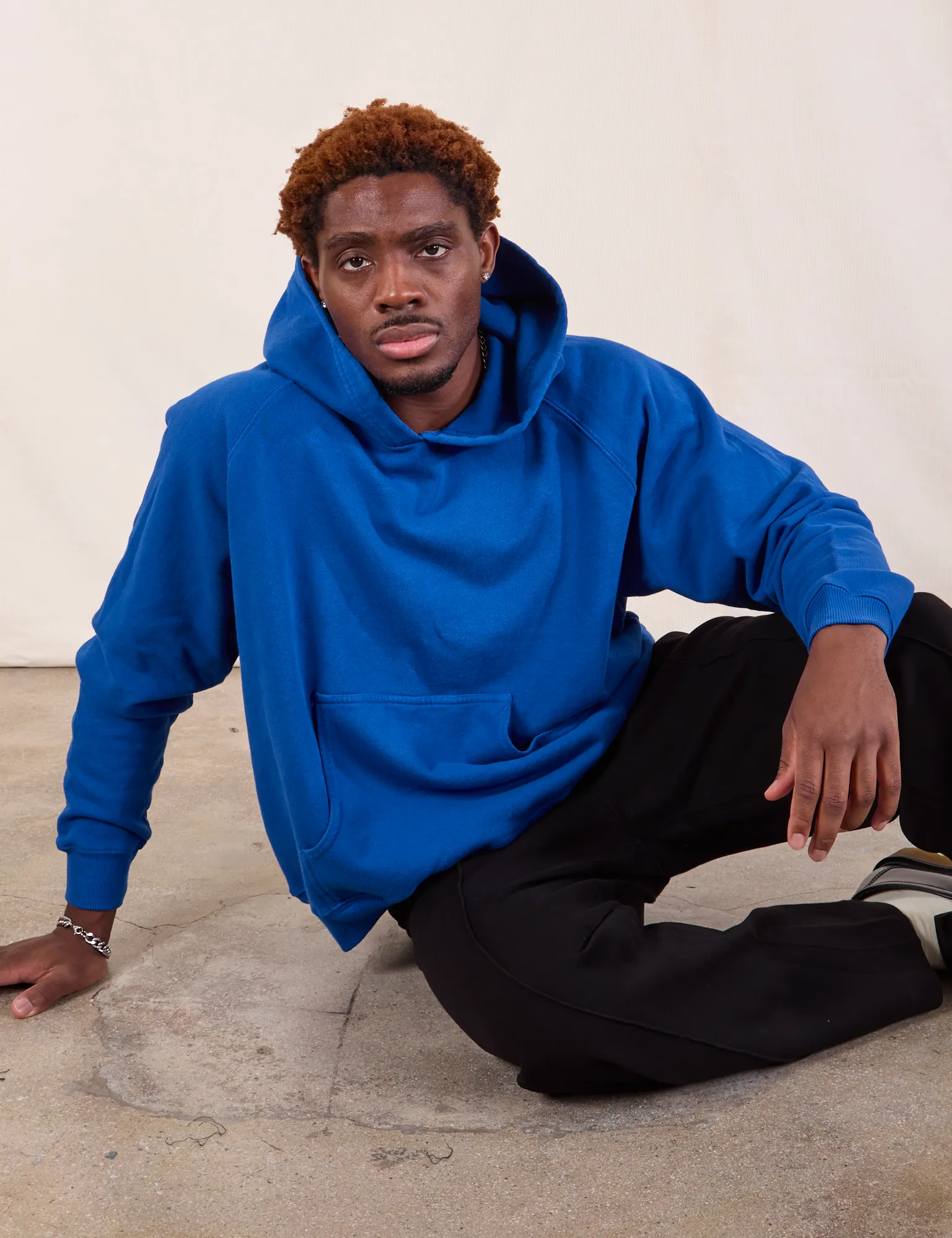 Oversized Hoodie - Royal Blue