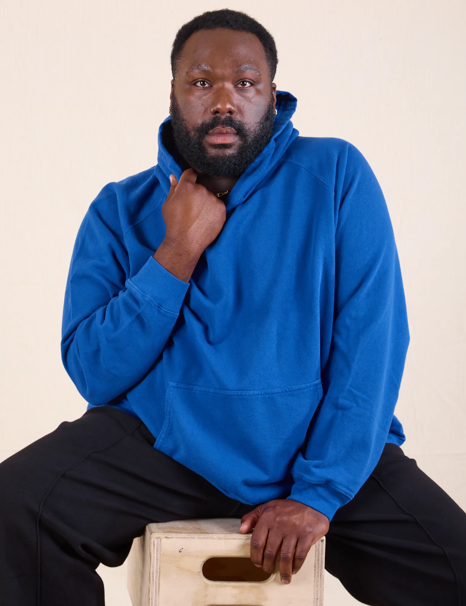 Oversized Hoodie - Royal Blue