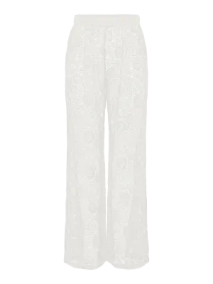 PCOLLINE Pants - Cloud Dancer