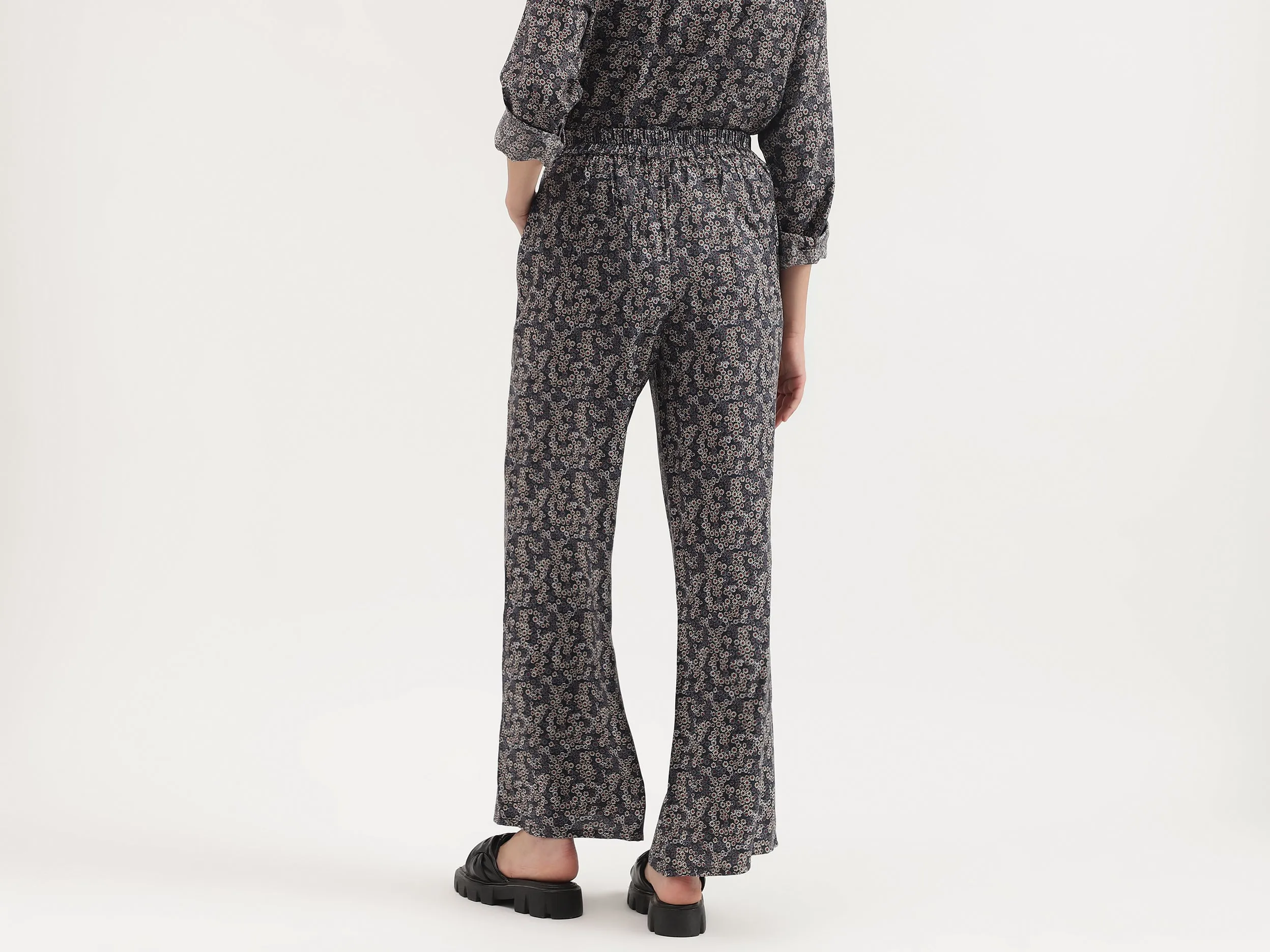 Printed Regular Fit Trousers