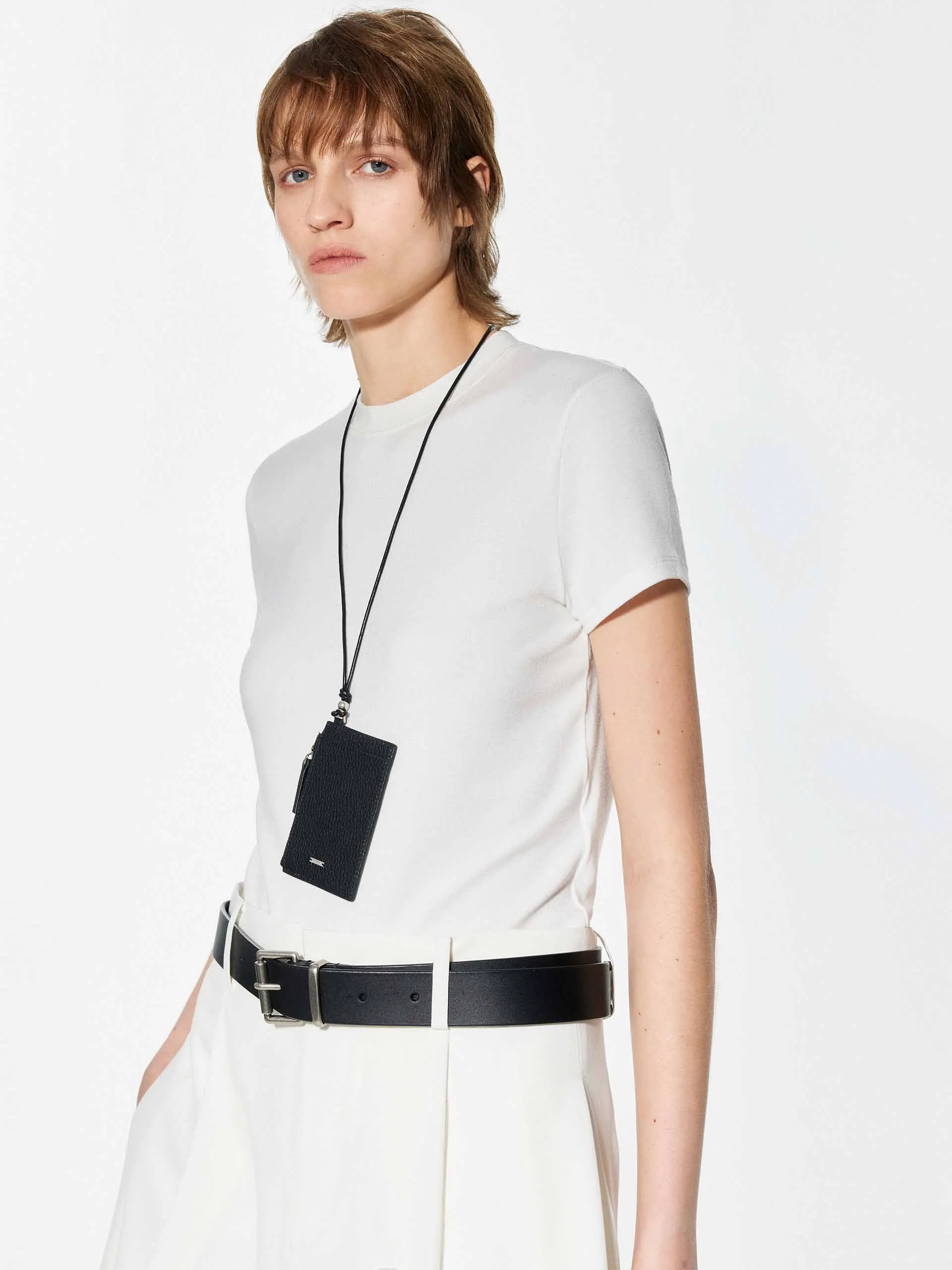 Pure Color Slim Fit T-shirt