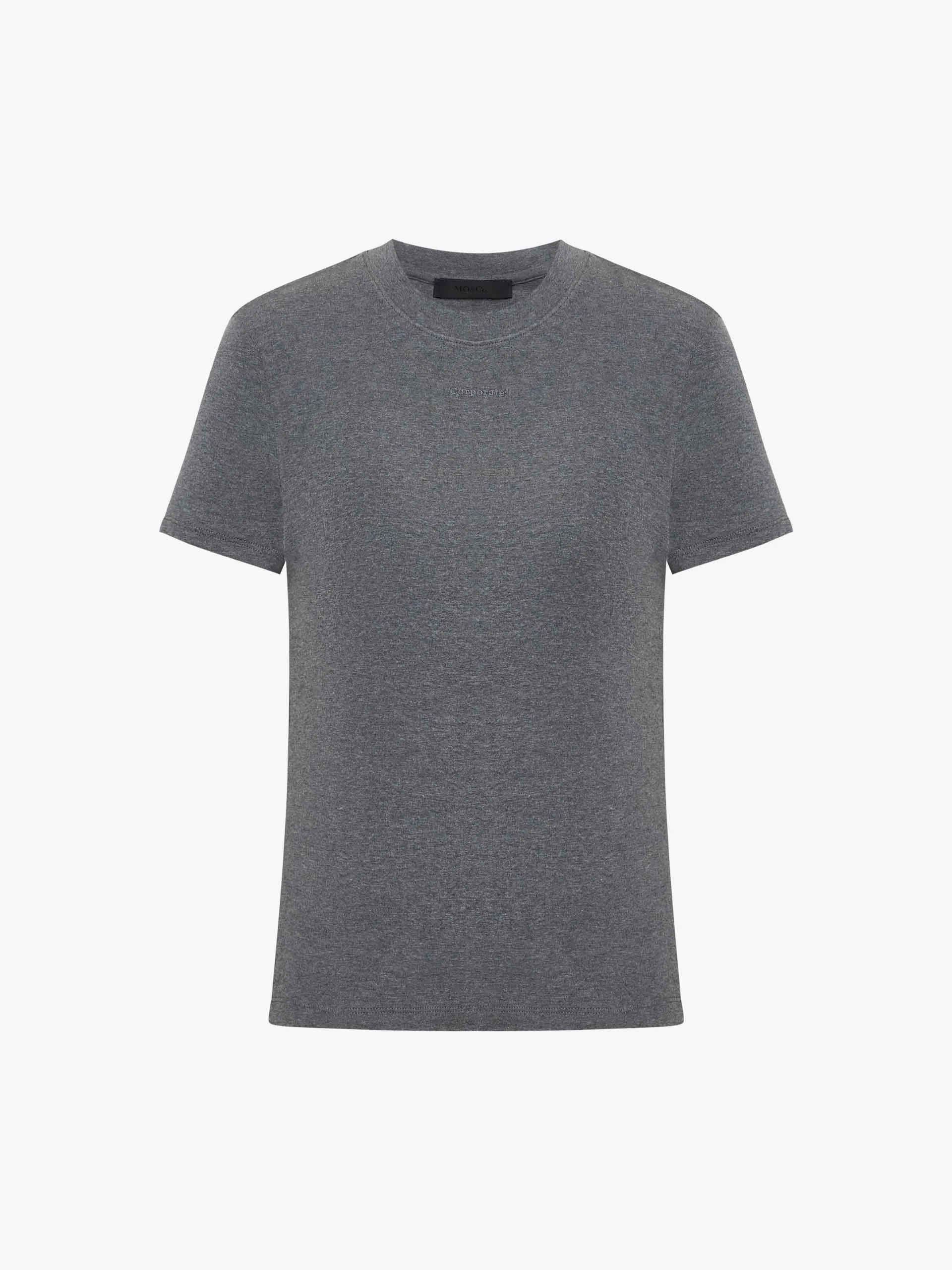 Pure Color Slim Fit T-shirt