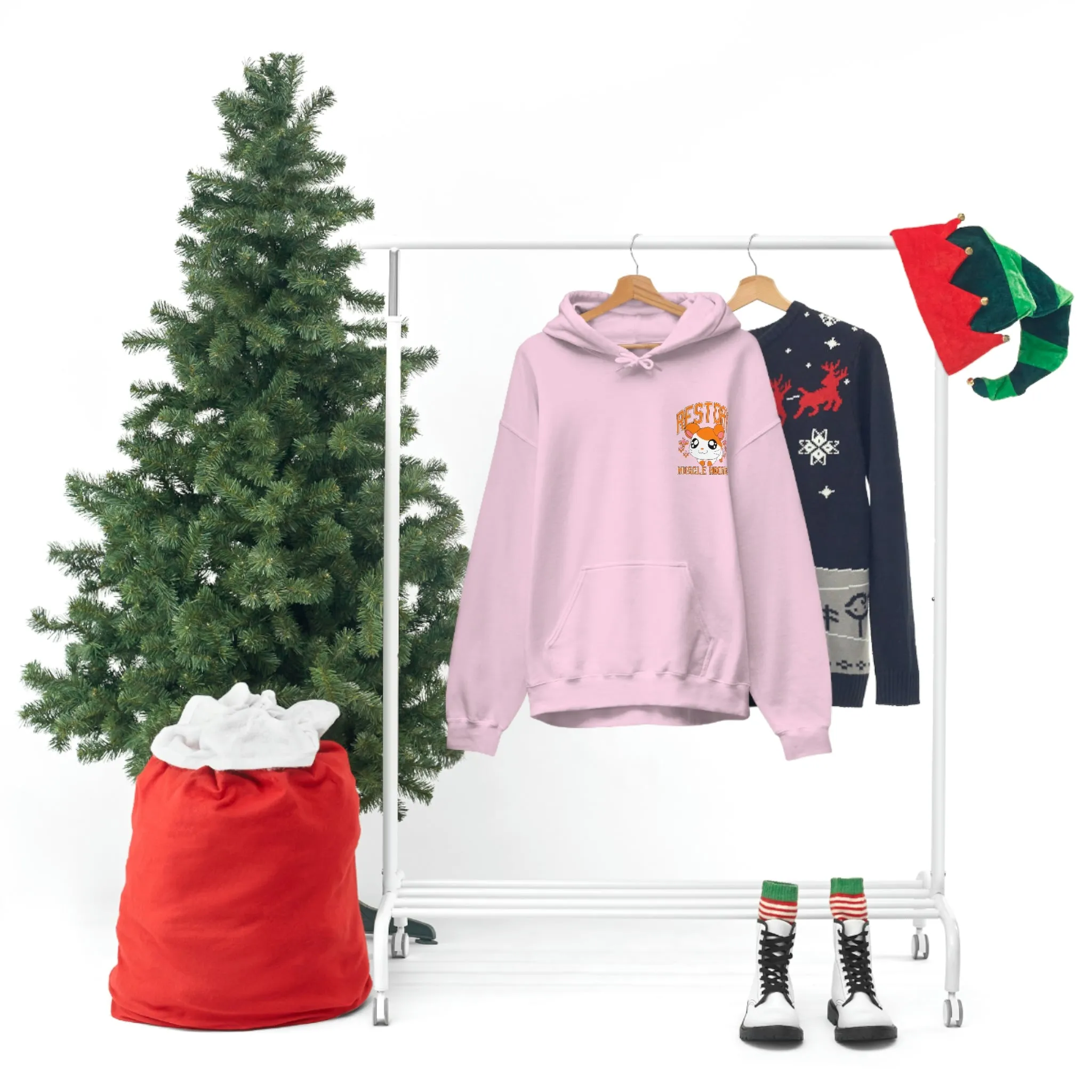 REST DAY ANIME HAMPSTER - HOODIE