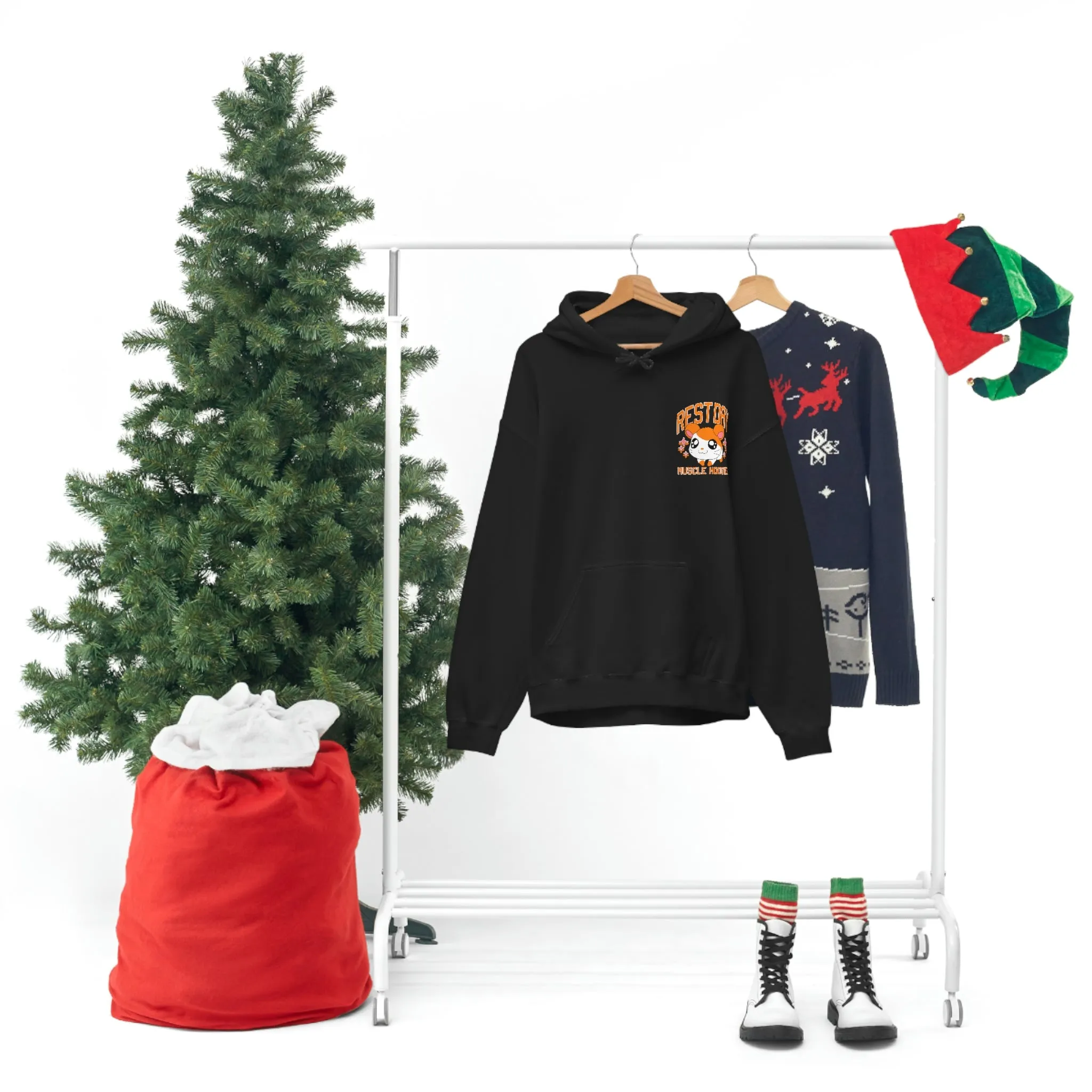REST DAY ANIME HAMPSTER - HOODIE
