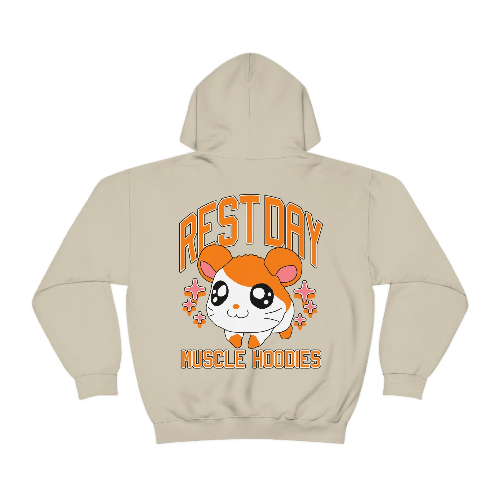 REST DAY ANIME HAMPSTER - HOODIE