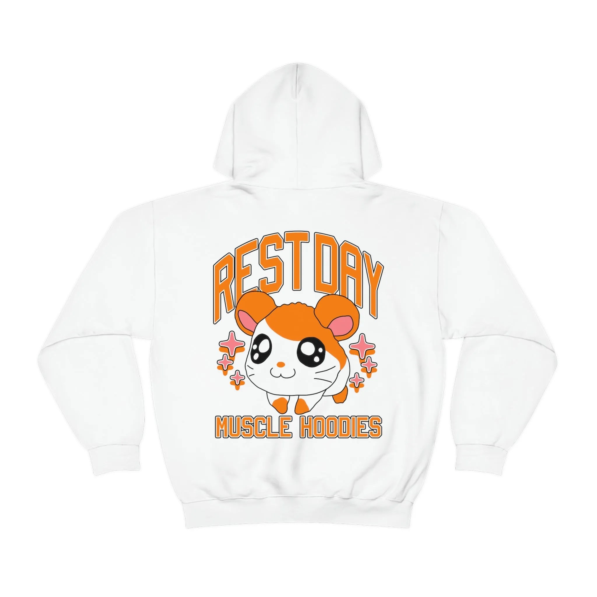 REST DAY ANIME HAMPSTER - HOODIE