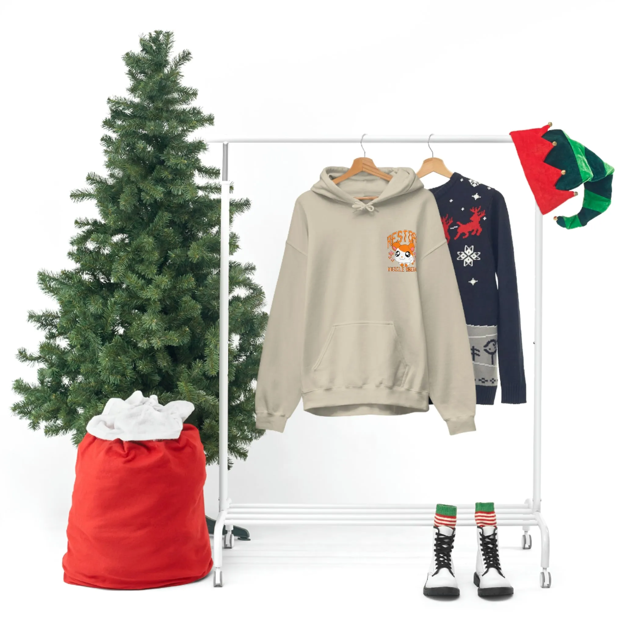 REST DAY ANIME HAMPSTER - HOODIE