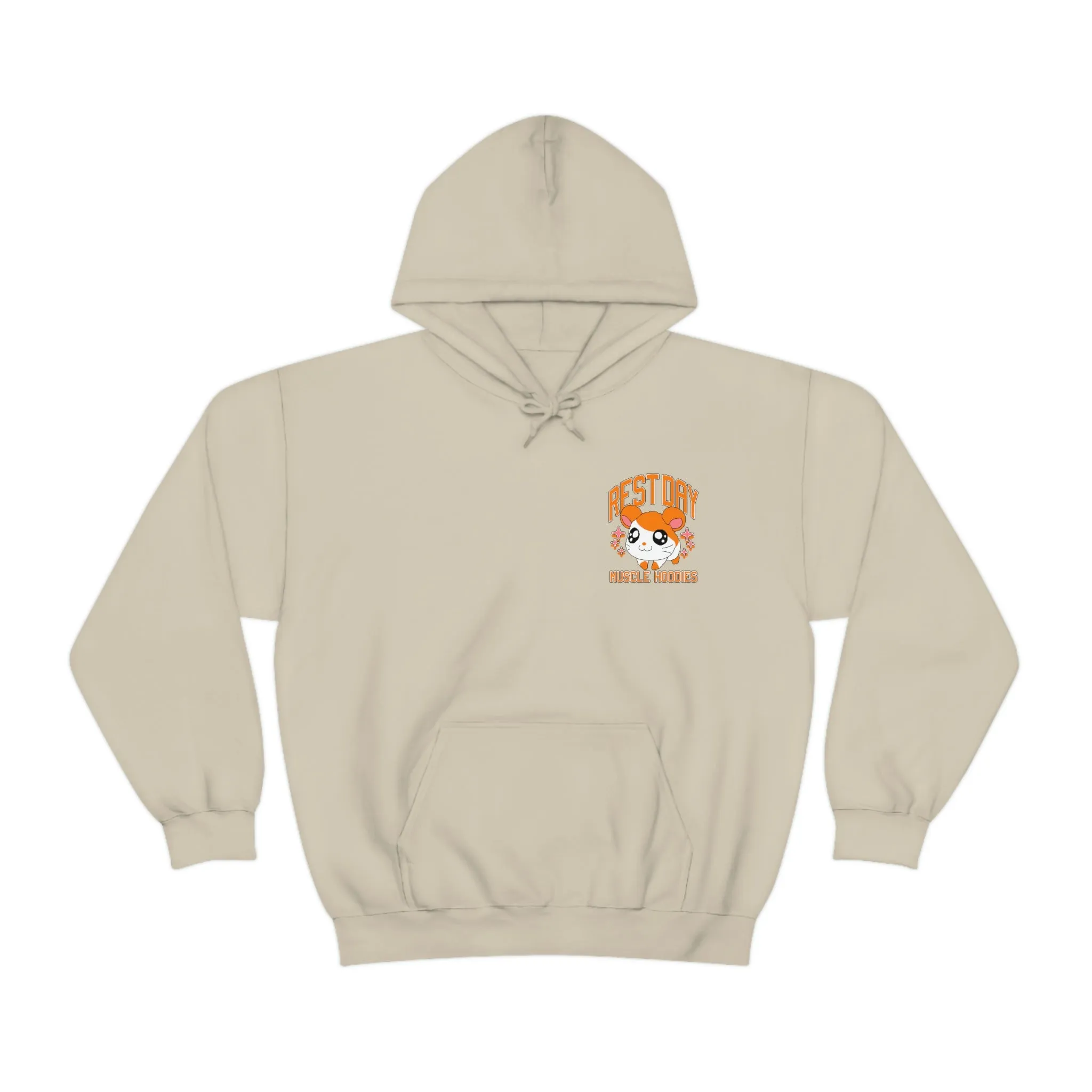 REST DAY ANIME HAMPSTER - HOODIE