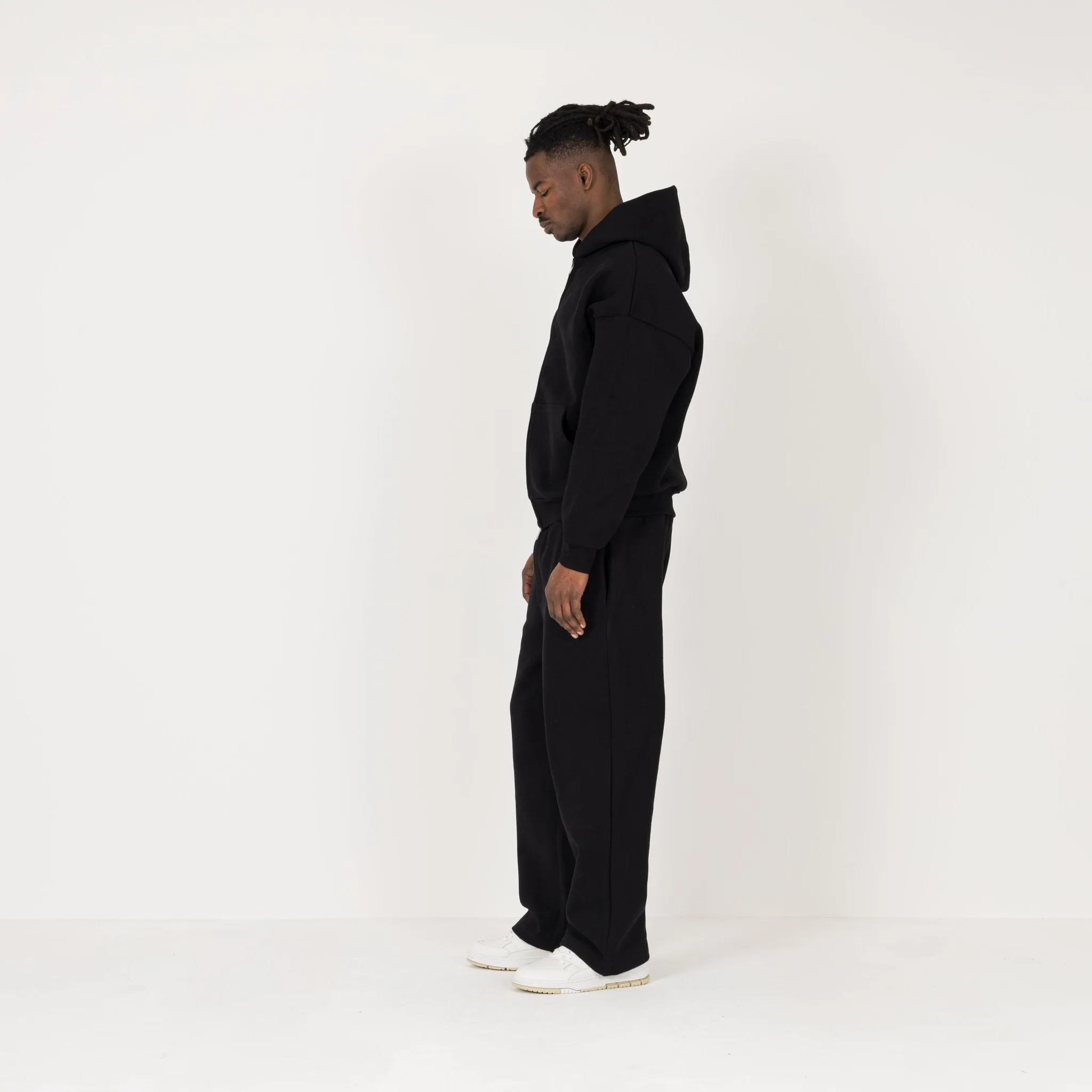 Sculpt Zip Hoodie - Carbon Black