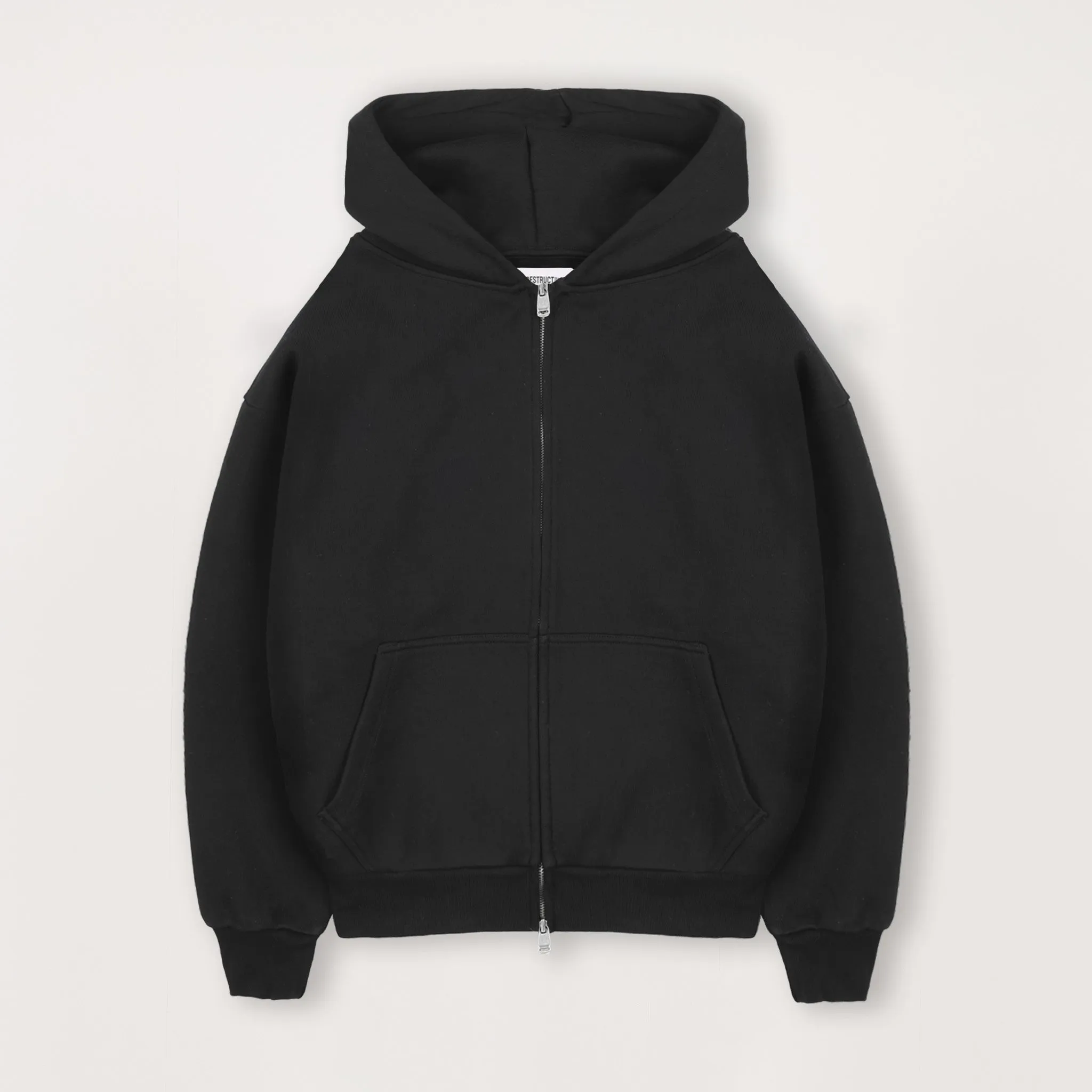 Sculpt Zip Hoodie - Carbon Black