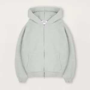 Sculpt Zip Hoodie - Slate Marl