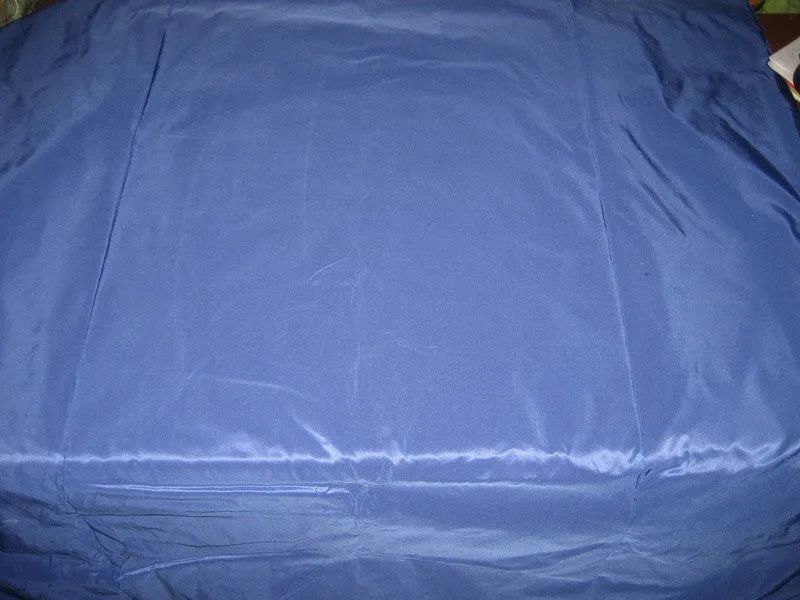 Silk Taffeta fabric Light Royal Blue color 54" wide TAF178[1]