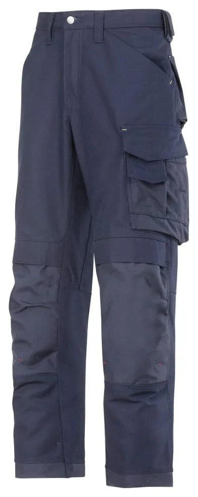 Snickers 3 Series Work Trousers with Knee Pad Pockets Canvas plus Loose Fit - 3314 Classic Holster Version