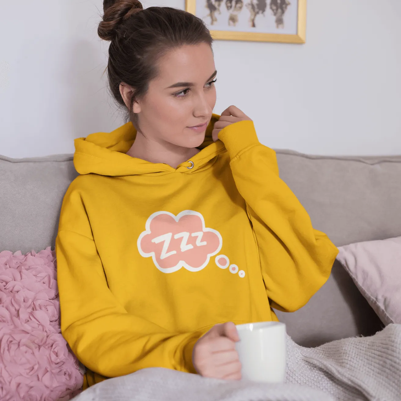 Snoozy Doozy Unisex Hoodies, Light Weight