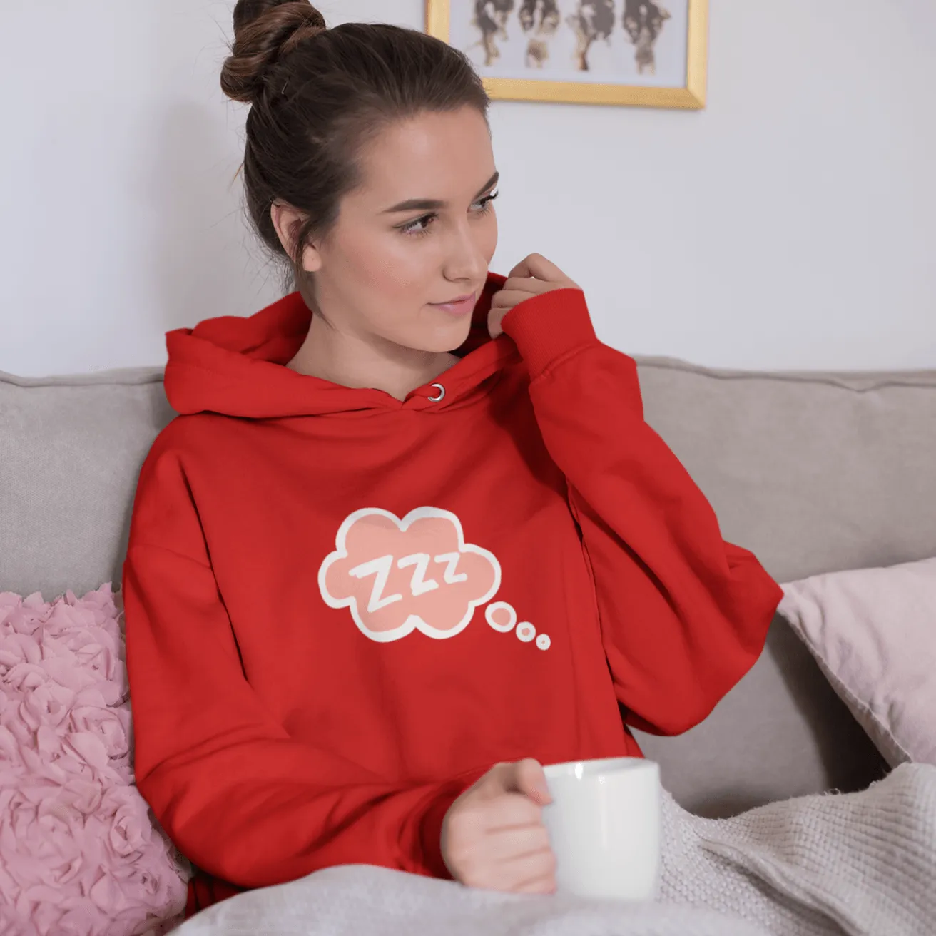 Snoozy Doozy Unisex Hoodies, Light Weight