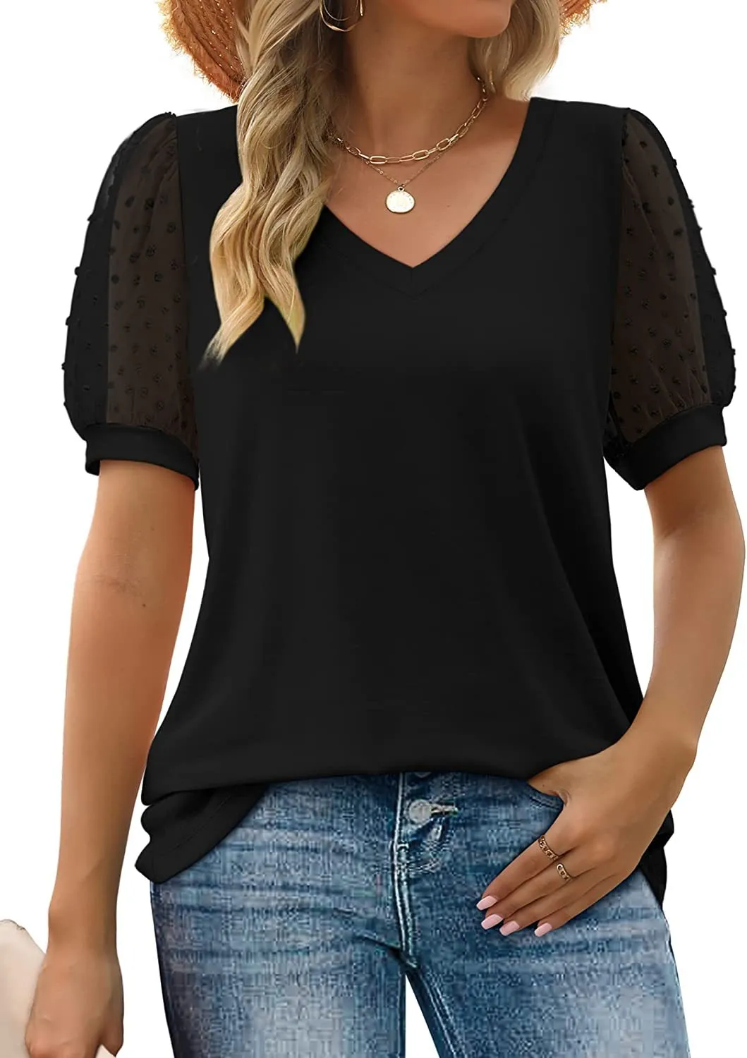 Sophia | Elegant Top with V-Neck