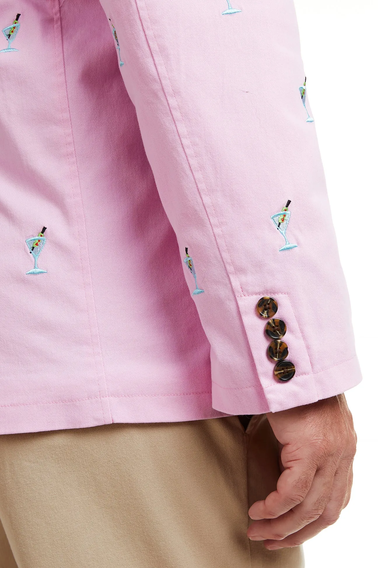 Spinnaker Blazer Pink with Martini