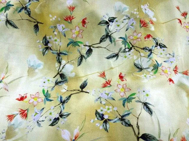 Summer Florals - Printed Viscose
