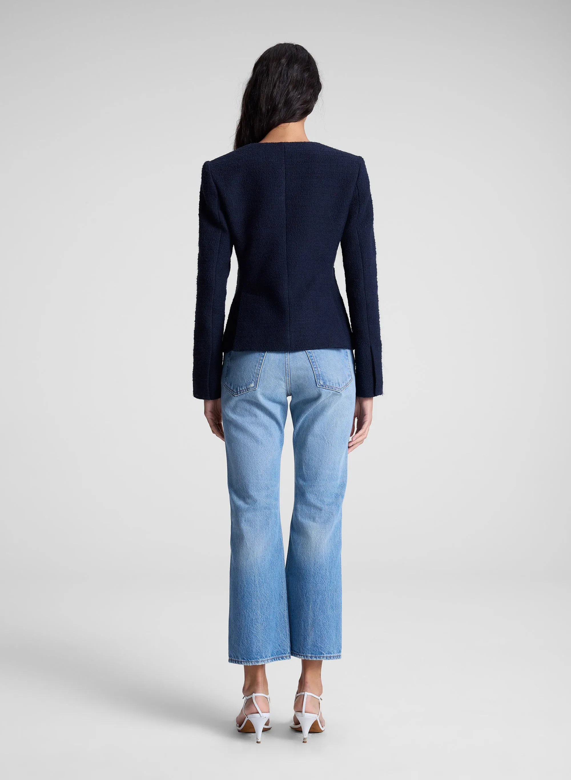 The 009 Cropped Flare Jean