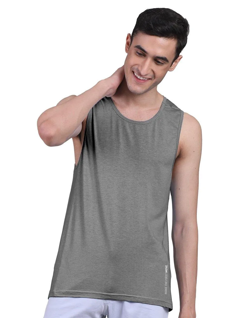 Twin Skin Organic Bamboo Vest - Active Fit (Pack of 3)