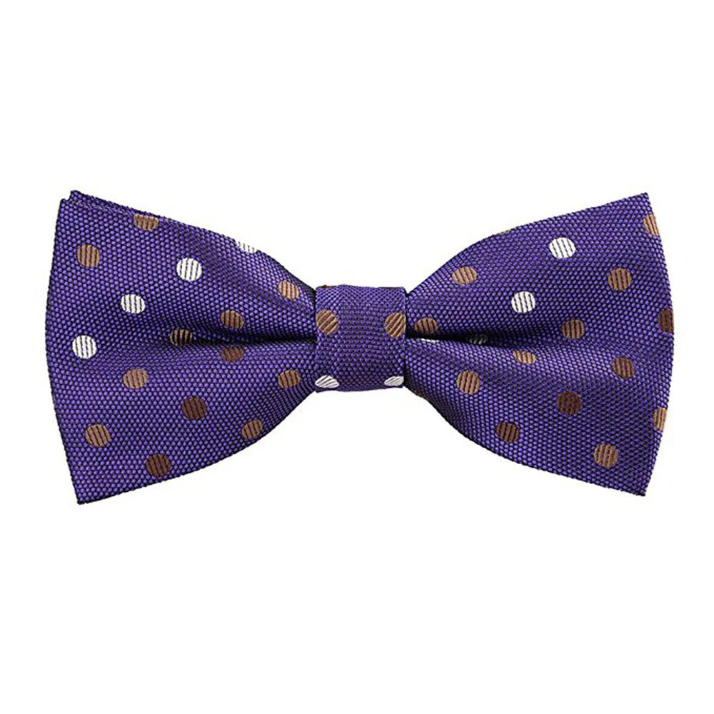 Tyrian Purple Polka Dots Bow Tie - [2017 Spring]
