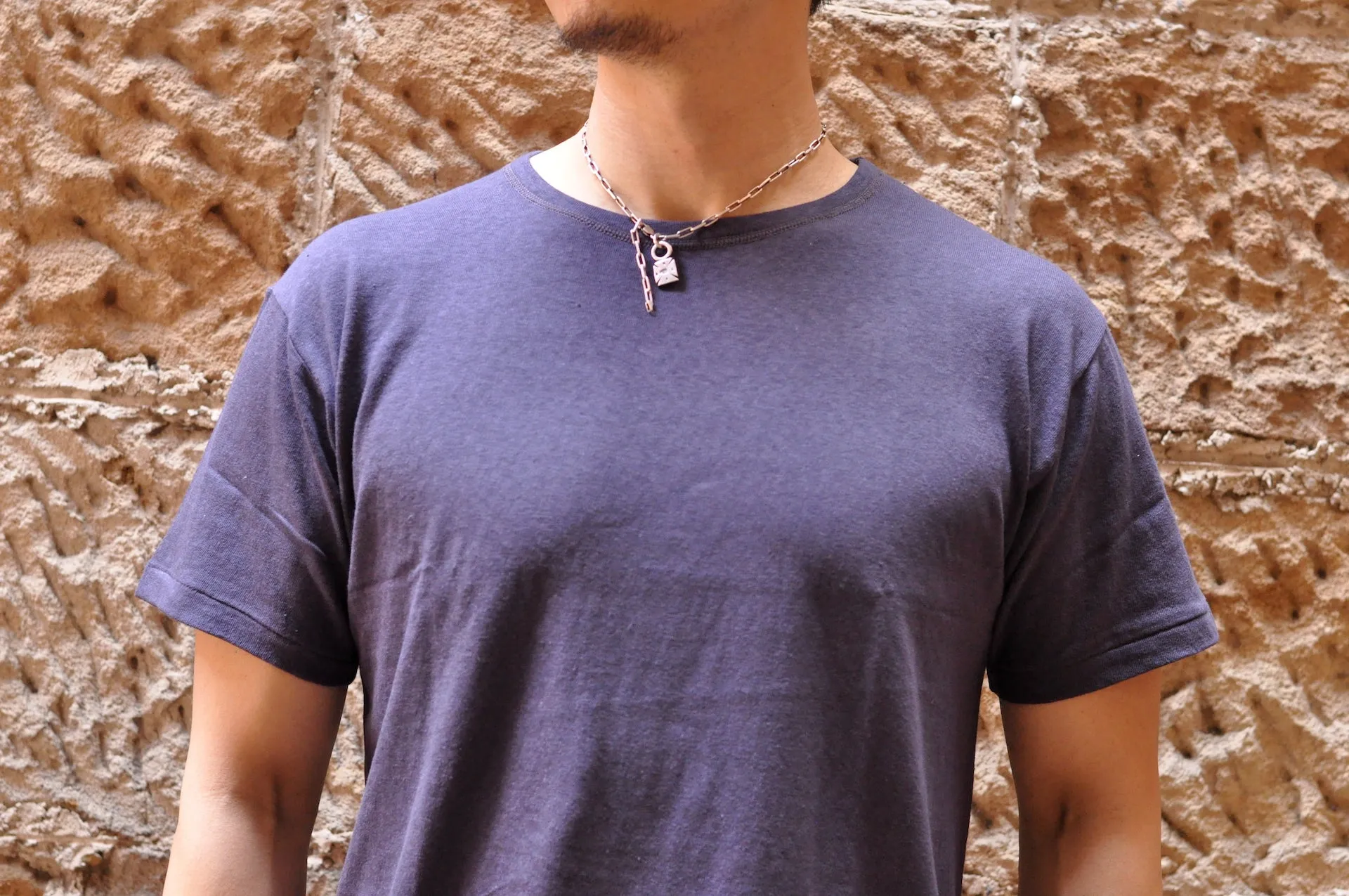 Warehouse 5oz USN "Skivvy" Loopwheeled Tee (Navy)