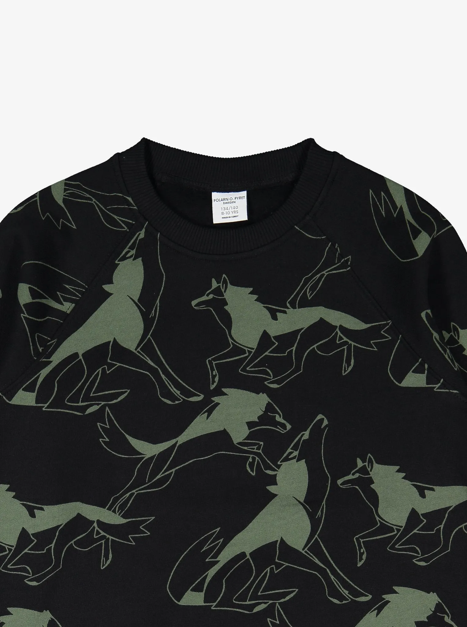 Wolves Print Kids Jumper
