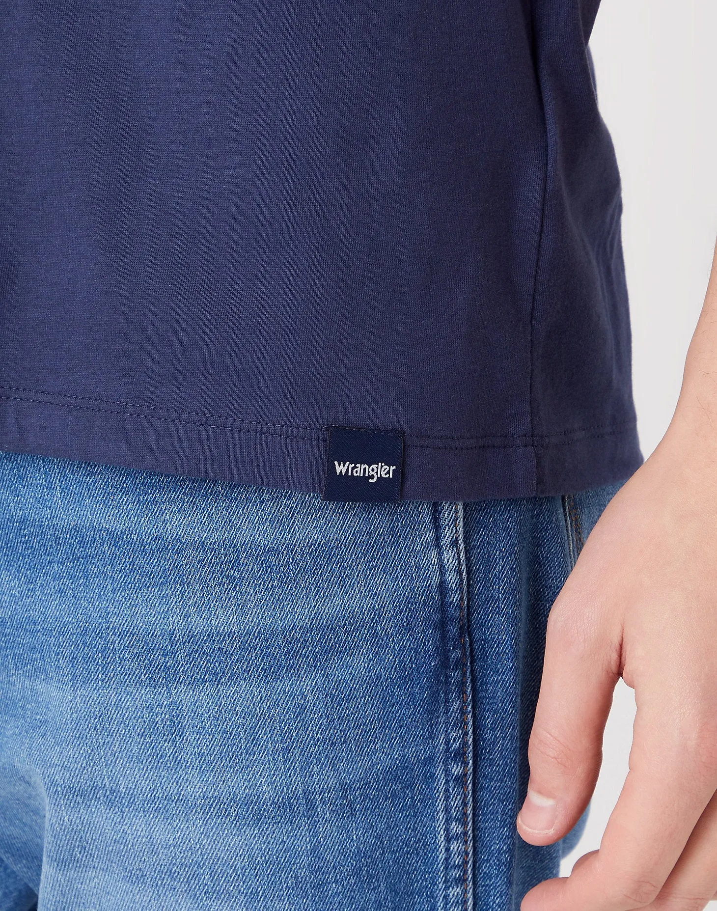 WRANGLER 2 Pack Tee in Navy & White