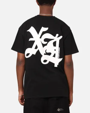 X-Large Old English Short Sleeve T-Shirt Pigment Black