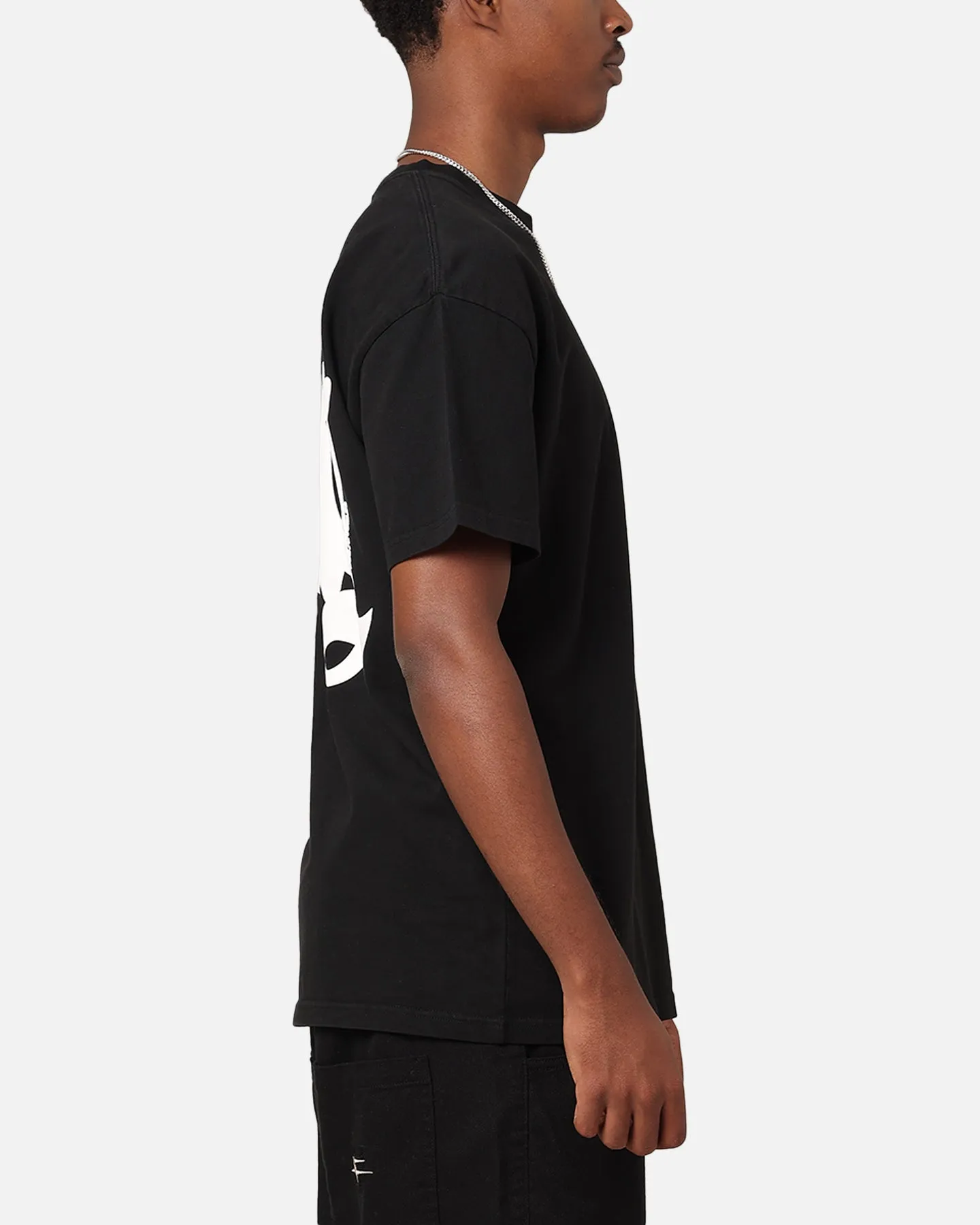 X-Large Old English Short Sleeve T-Shirt Pigment Black