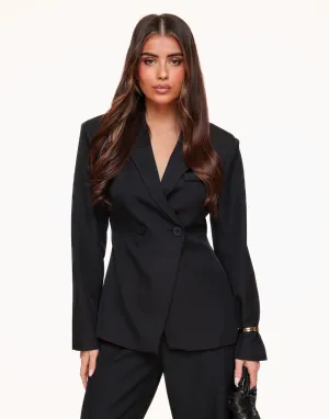 Zwarte Classic Getailleerde - Blazer