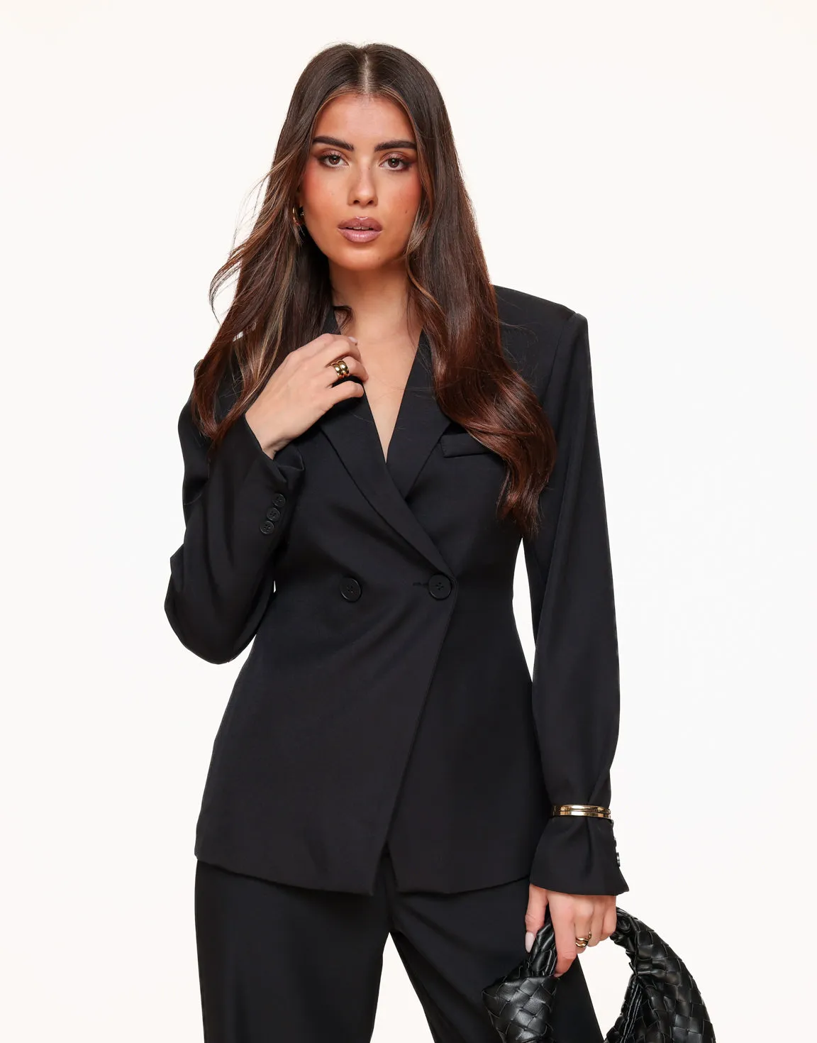 Zwarte Classic Getailleerde - Blazer